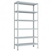 Стеллаж с перфорированными полками 2000x1000x400