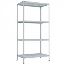 Металлический стеллаж перфорированный